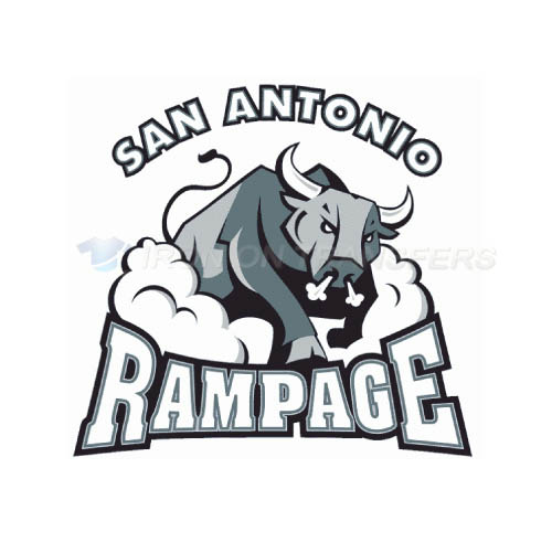 San Antonio Rampage Iron-on Stickers (Heat Transfers)NO.9132
